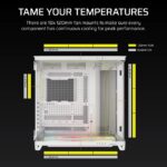 Corsair AIR 5400 LX-R RGB iCUE LINK Midi Tower White