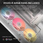 Corsair AIR 5400 RS-R ARGB White Midi Tower