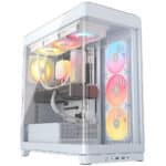 CORSAIR FRAME 4500X LX-R RGB LINK Mid-Tower White ATX Case