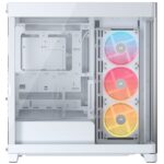 CORSAIR FRAME 4500X LX-R RGB LINK Mid-Tower White ATX Case