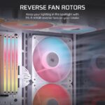 Corsair RS120-R ARGB 120mm White 3-Pack Case Fan