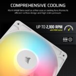 Corsair RS120-R ARGB 120mm White 3-Pack Case Fan