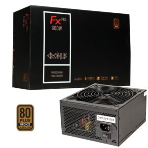 CRONUS 600ATV FX PRO 600W PSU, 80 PLUS Bronze, Non-Modular