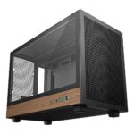 DeepCool CH260 WOOD Micro Tower Case - Black