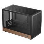 DeepCool CH260 WOOD Micro Tower Case - Black