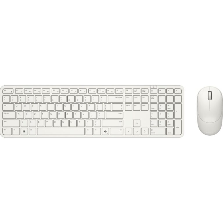 DELL Pro 5 KM526 Wireless Keyboard & Mouse UK QWERTY White