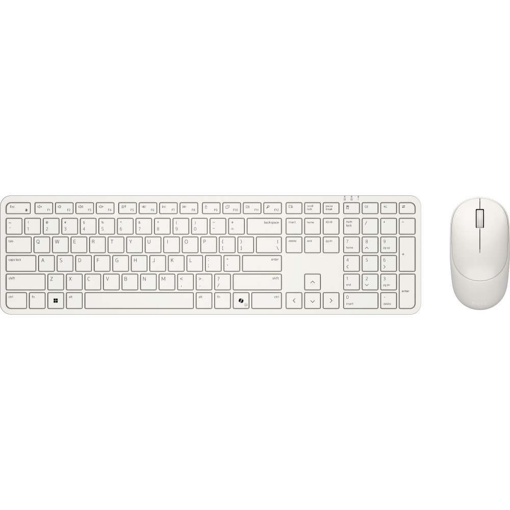 DELL Pro 5 KM526 Wireless Keyboard & Mouse UK QWERTY White
