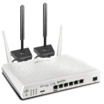 DrayTek V2865LAC 4G LTE Dual-Band Wireless Router Gigabit Ethernet Grey