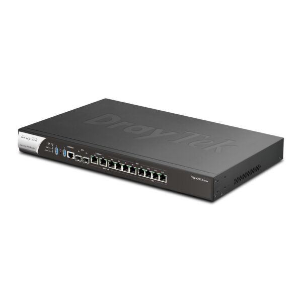 DrayTek V3912S-K Wired Router 2.5GbE Black