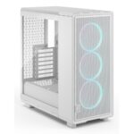 Fractal Design Epoch White TG RGB Clear Tint ATX Mid Tower Case