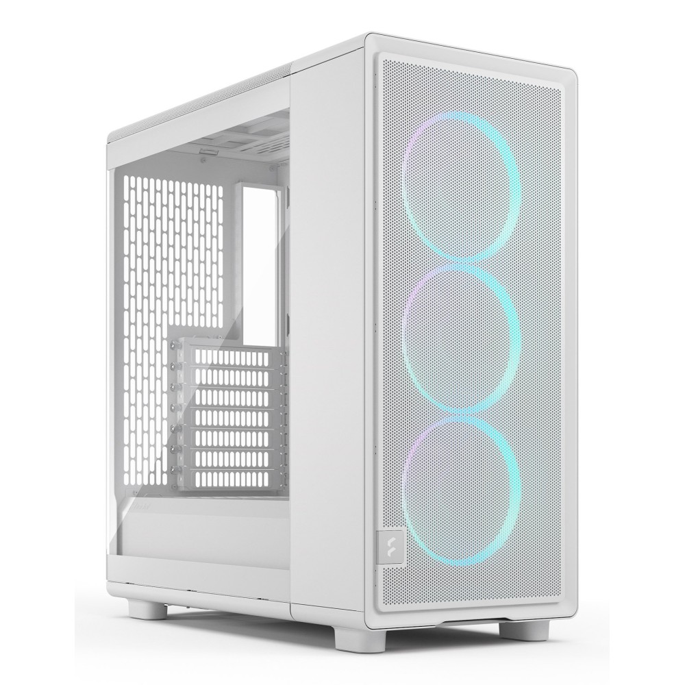 Fractal Design Epoch White TG RGB Clear Tint ATX Mid Tower Case