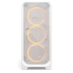Fractal Design Meshify 3 White RGB TG Clear Tint ATX Case