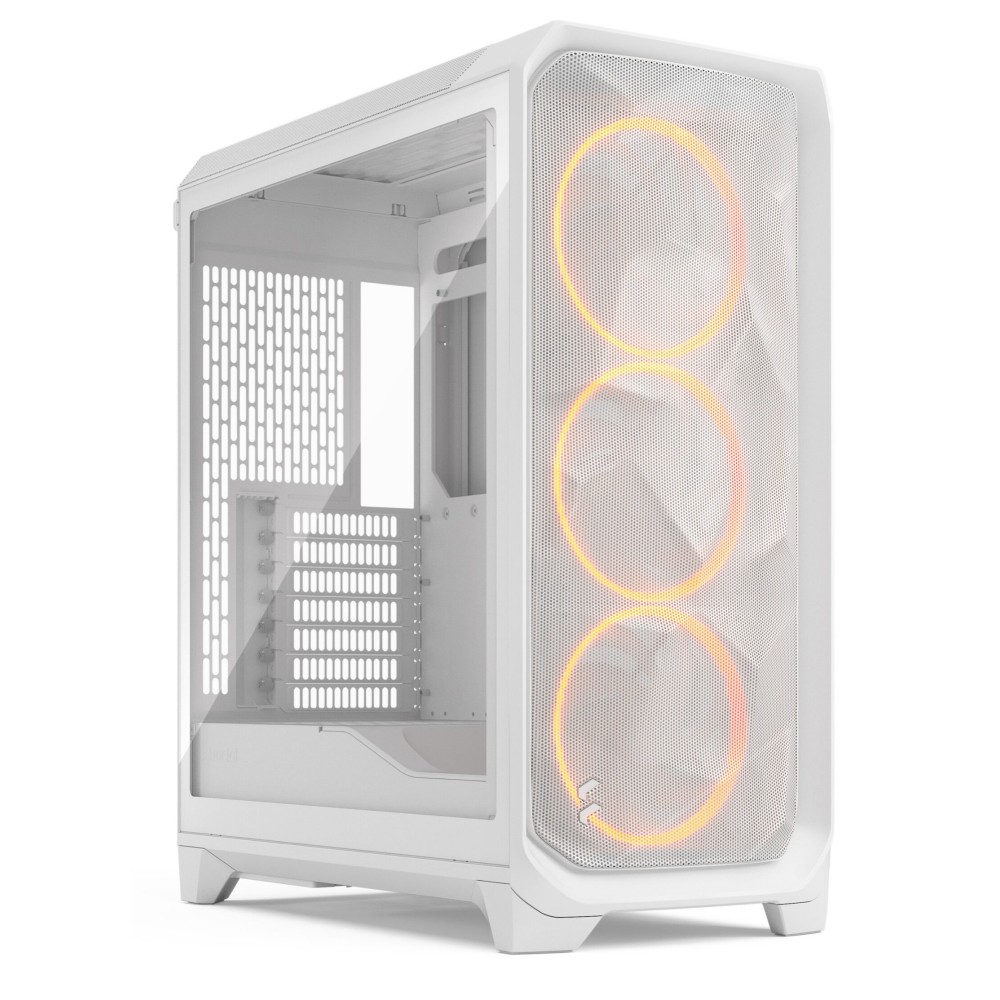 Fractal Design Meshify 3 White RGB TG Clear Tint ATX Case