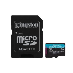 Kingston 1TB Canvas Go Plus microSDXC A2 V30 U3 + Adapter