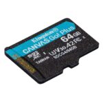 Kingston 64GB Canvas Go Plus microSDXC Gen4 A2 U3