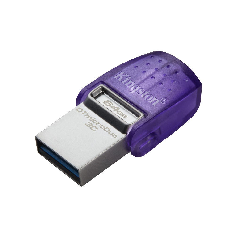 Kingston DataTraveler 64GB microDuo 3C USB-A + USB-C 200MB/s