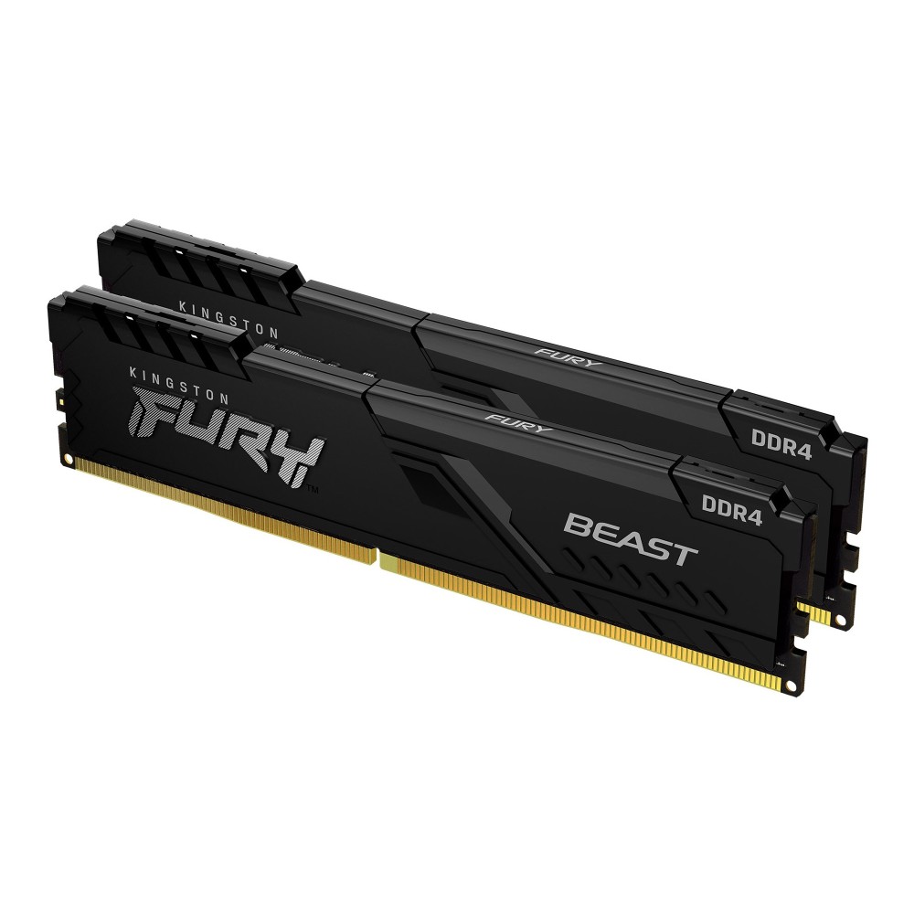 Kingston FURY Beast 32GB 3200MT/s DDR4 CL16 DIMM Kit (2x16GB) Black