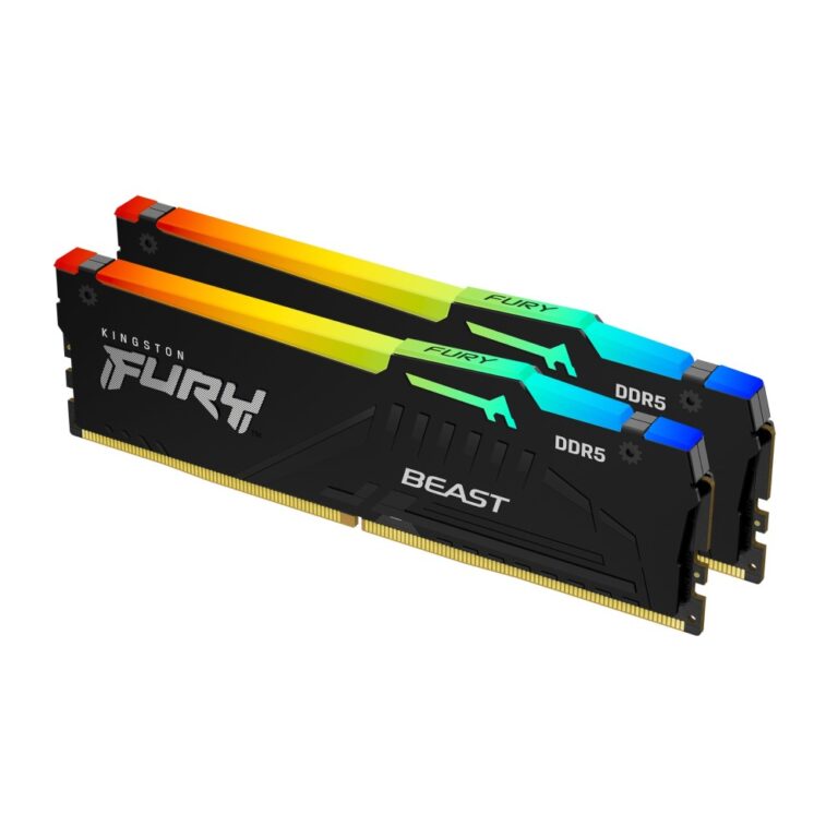 Kingston FURY Beast 64GB 6000MT/s DDR5 RGB (Kit of 2)