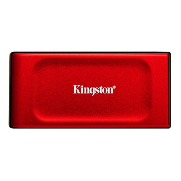 Kingston XS1000 2TB USB 3.2 Gen 2 Red Portable SSD