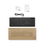 Lenovo Smartcard Wired USB UK Keyboard Black
