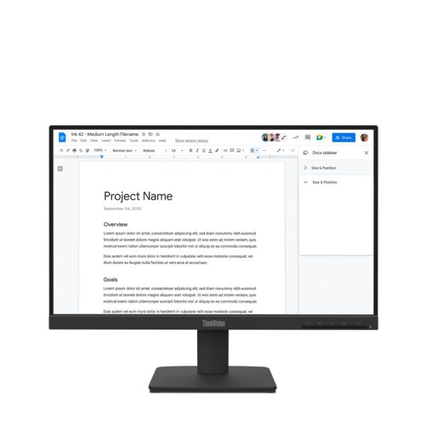 Lenovo ThinkVision S22-4e 22" Monitor