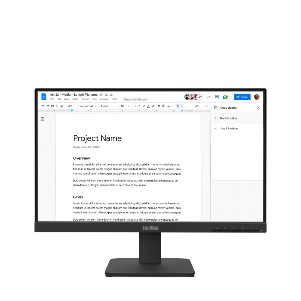 Lenovo ThinkVision S22-4e 22" Monitor