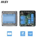 MSI Cubi NUC 1M Intel Core 5 120U Barebone Mini PC, 14th Gen, NO RAM/Storage/OS