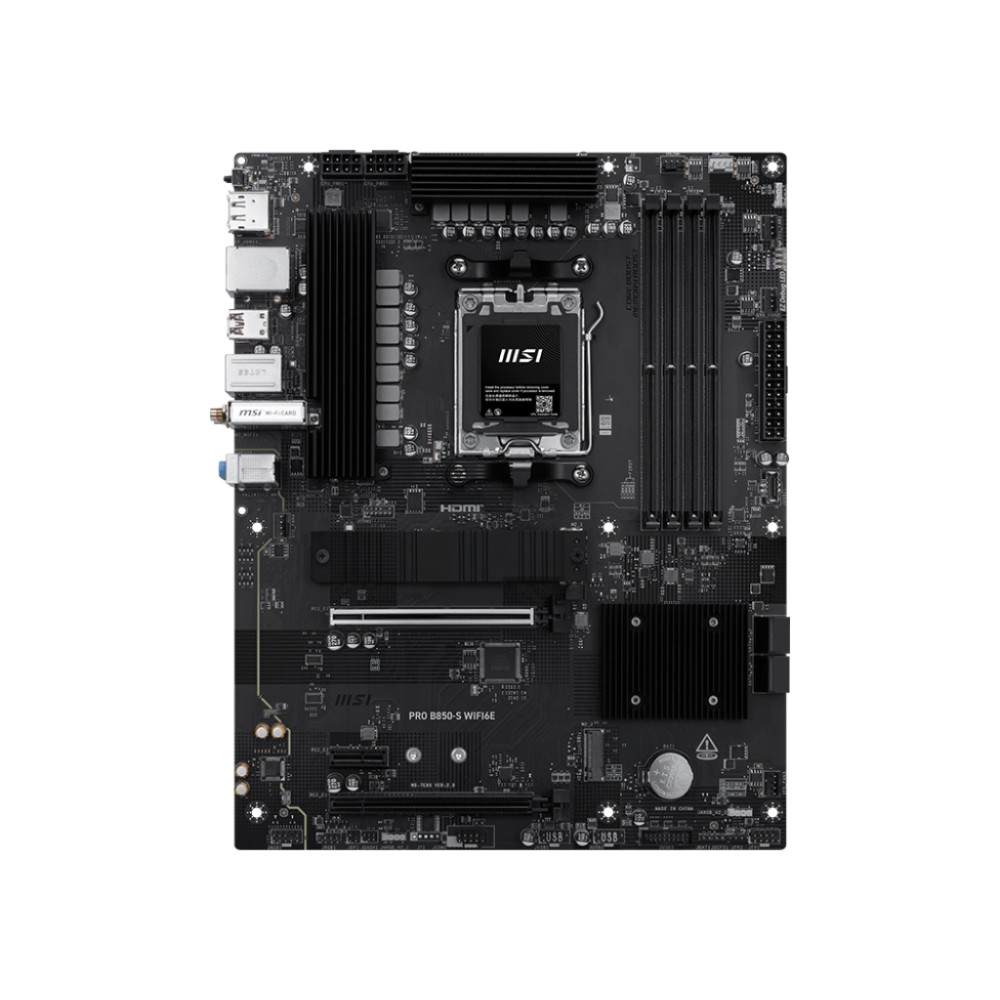 MSI PRO B850-S WIFI6E AMD B850 AM5 ATX Motherboard