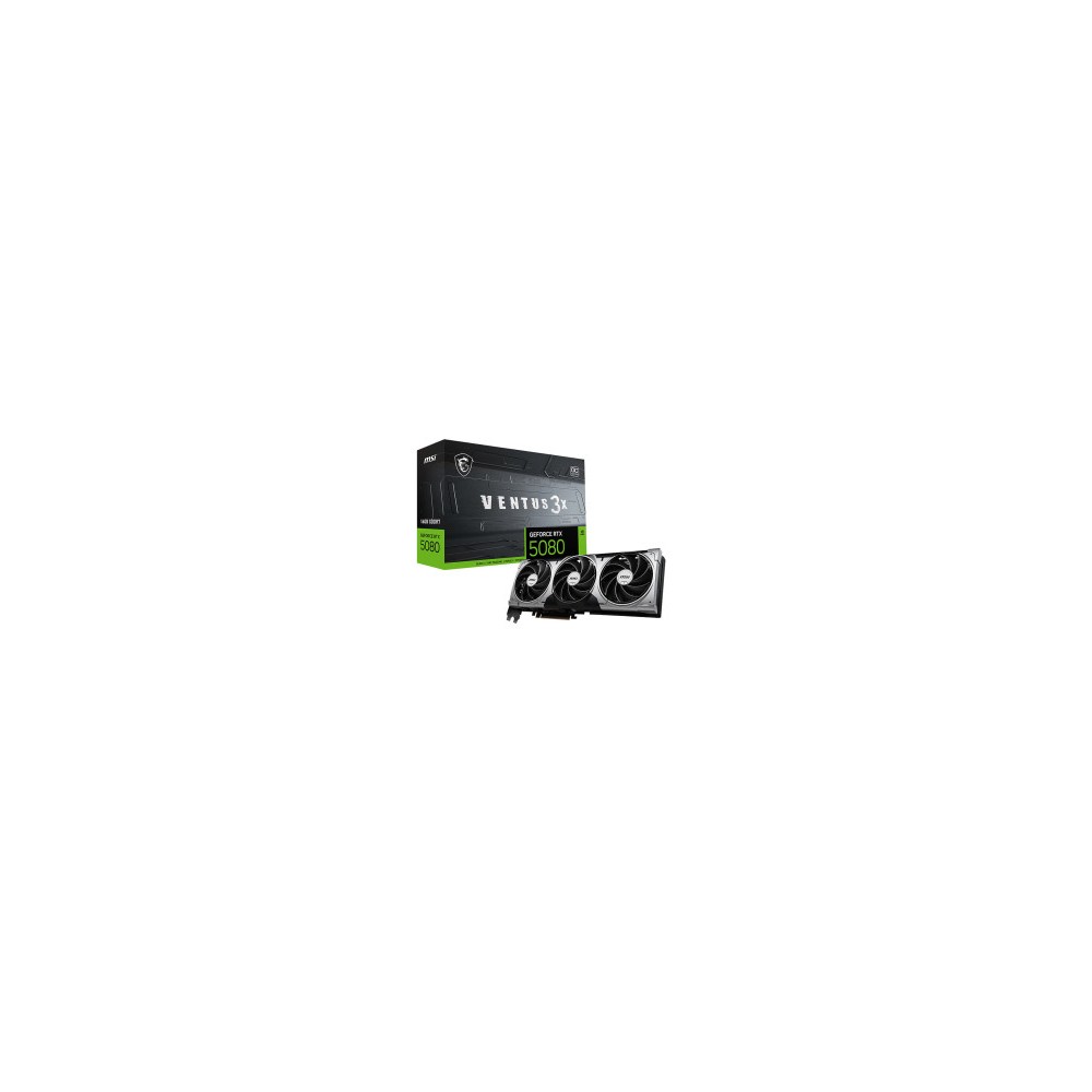 MSI RTX 5080 VENTUS 3X OC 16GB Black