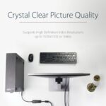 StarTech.com Active DisplayPort to VGA Adapter - 1080p - Latching DP Dongle