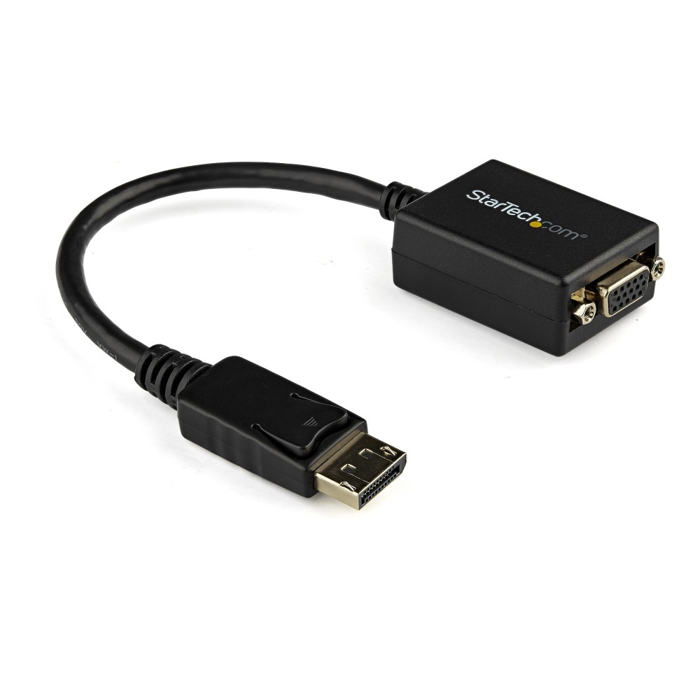StarTech.com Active DisplayPort to VGA Adapter - 1080p - Latching DP Dongle