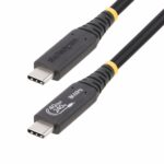 StarTech.com USB4 Cable 1m USB-C 40Gbps 240W PD 3.1 EPR 8K 60Hz