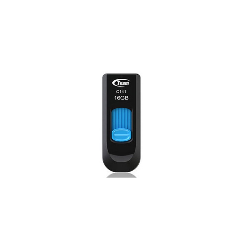 Team Group C141 16GB USB 2.0 Flash Drive Type-A Black/Blue