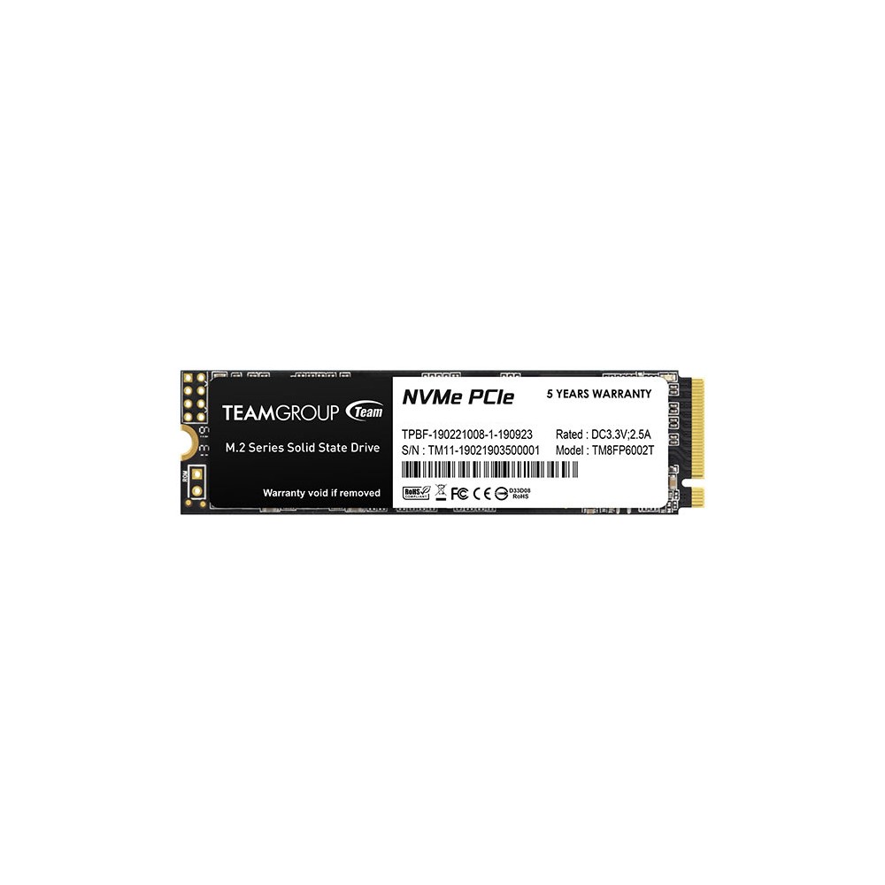 Team Group MP33 512GB M.2 NVMe PCIe 3.0 3D NAND