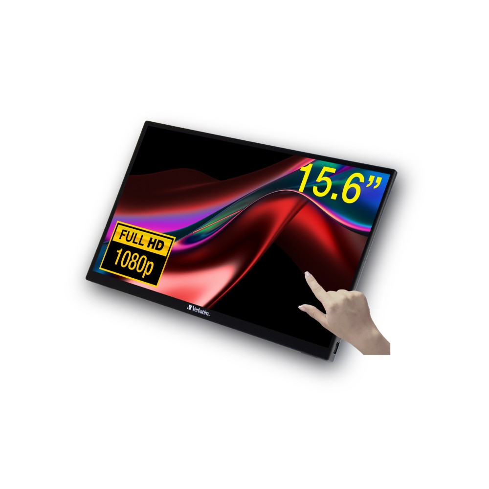 Verbatim 49592 15.6" Full HD Touchscreen Monitor