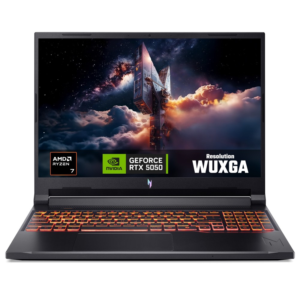 Acer Nitro V16 ANV16-42 AMD Ryzen 7 260 RTX 5050 16" 180Hz WUXGA 16GB DDR5 512GB SSD