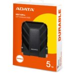 ADATA HD710 Pro 5TB External Hard Drive - Black