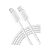 Anker Braided USB-A to USB-C Cable 1.8m, White