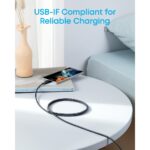 Anker Braided USB-C to USB-C Cable 0.9m, Black
