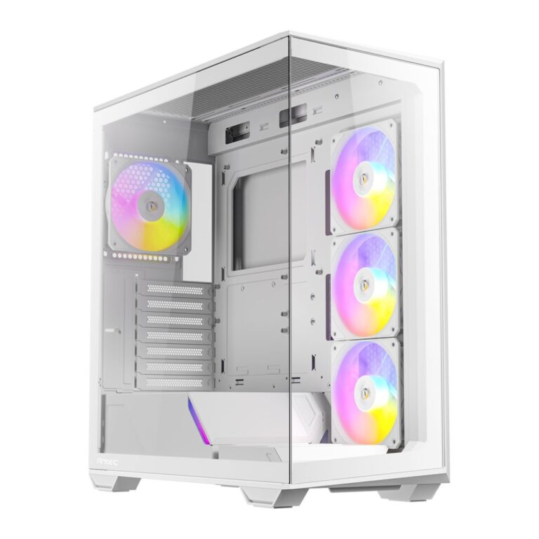 ANTEC Constellation C3 White ARGB ATX PC Case w/ 4 Fans