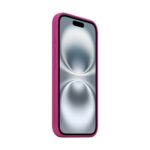 Apple iPhone 16 MagSafe Silicone Case - Fuchsia