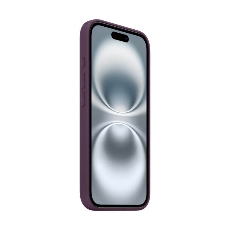 Apple iPhone 16 Silicone Case with MagSafe - Plum