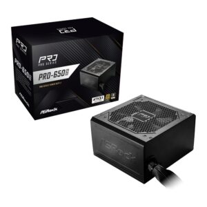 Asrock PRO-650G 650W ATX PSU Black