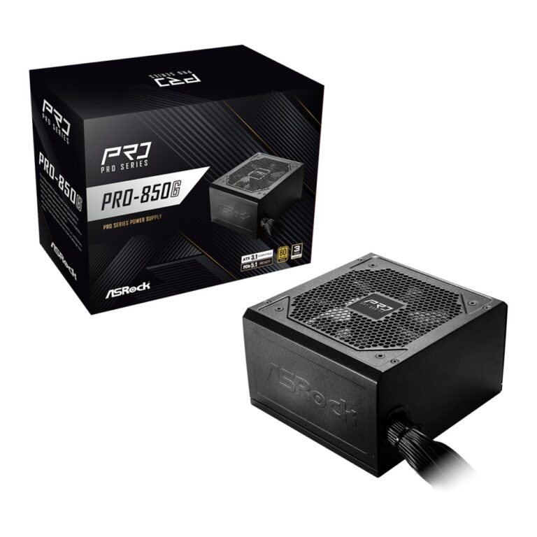 Asrock PRO-850G 850W ATX PSU Black