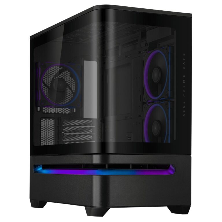 ASUS PRIME AP202 ARGB Midi Tower Black ATX Case