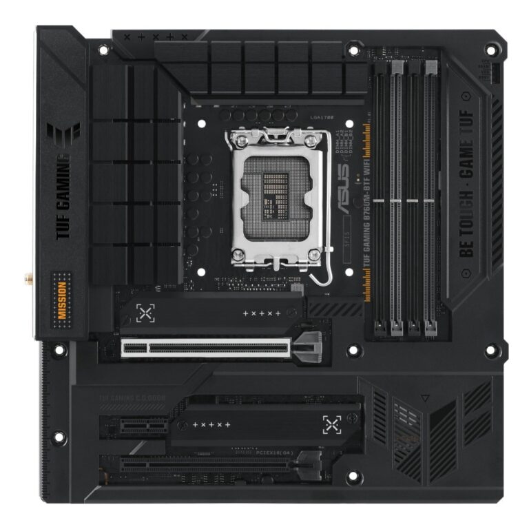 ASUS TUF GAMING B760M-BTF WIFI Intel B760 LGA 1700 mATX