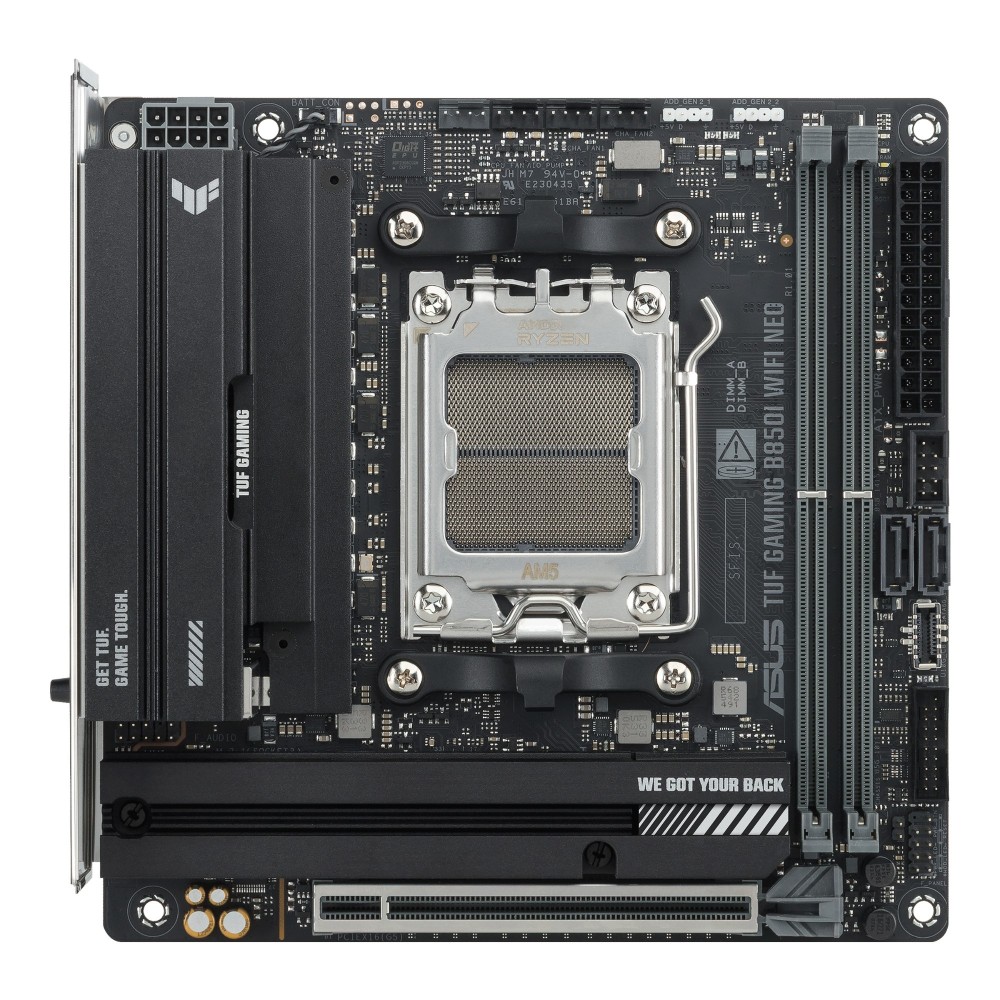 ASUS TUF GAMING B850I WIFI NEO AM5 mini-ITX Motherboard ASUS TUF GAMING B850I WIFI NEO AM5 mini-ITX Motherboard