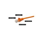 connektgear 2m RJ45 CAT5e UTP Stranded Network Cable - Orange