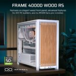 Corsair 4000D WOOD RS Midi Tower - White