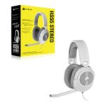 Corsair HS55 STEREO Wired Headset White